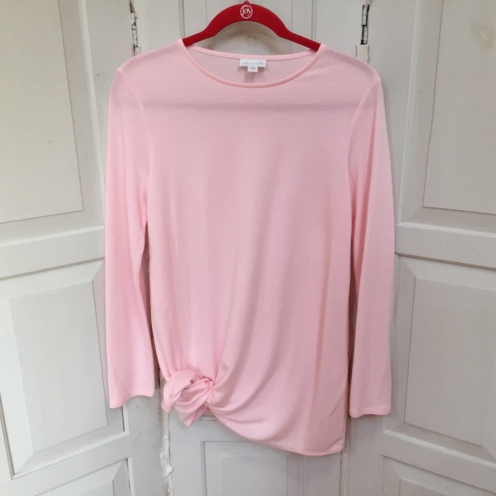 Pure Jill Luxe Tencel Pink Sweater